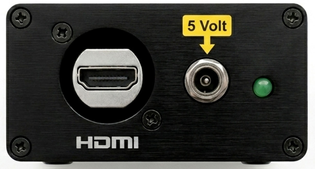 HDMI Black Generator front