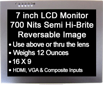 7 inch 700 Nits