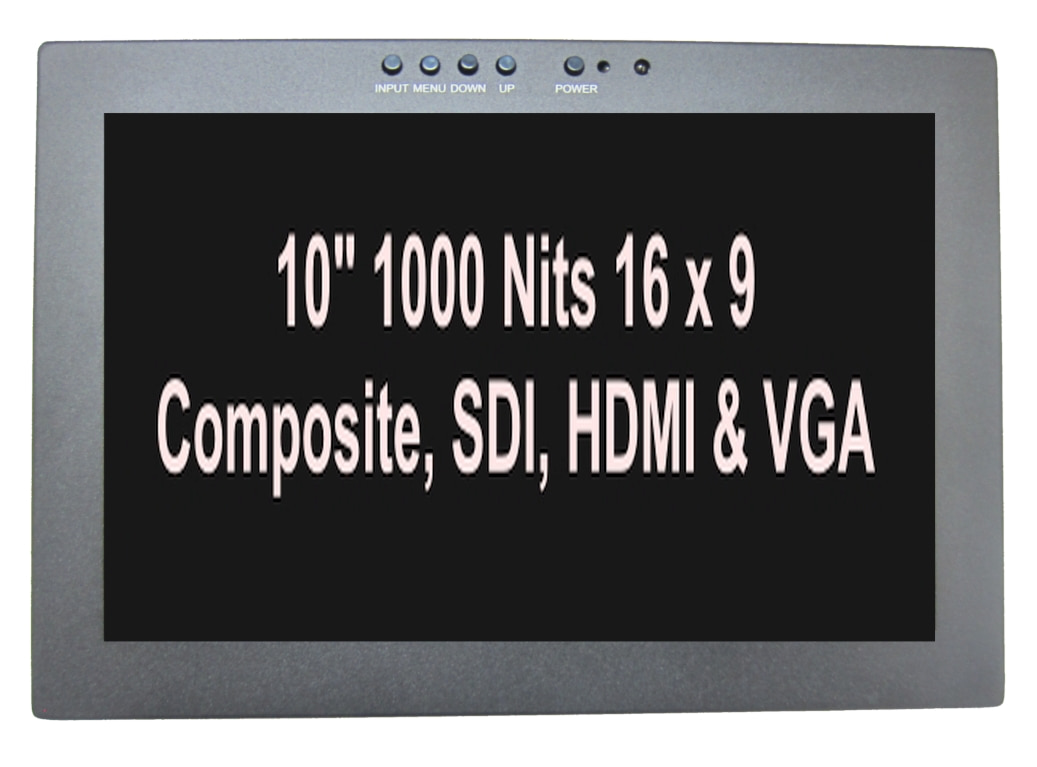 10 inch Monitor  1000 nits 16X9